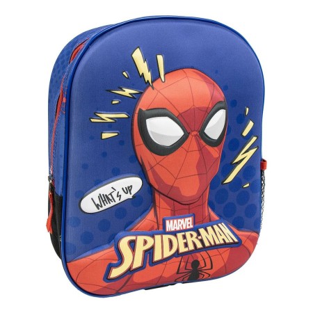 Zaino Scuola Spider-Man Azzurro 8 X 32 X 26 CM