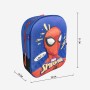 Zaino Scuola Spider-Man Azzurro 8 X 32 X 26 CM