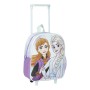 Trolley per la Scuola Frozen Azzurro Chiaro 25 x 28 x 10 cm