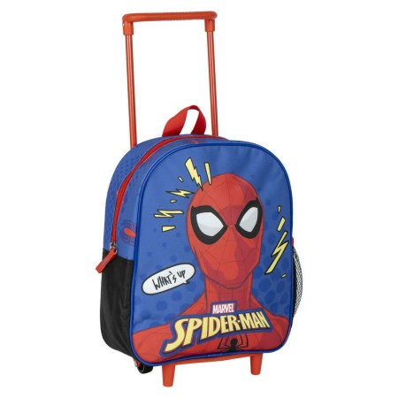 Trolley per la Scuola Spider-Man Azzurro 10 x 30 x 25 cm