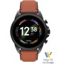 Smartwatch Fossil FTW4062 Nero Marrone 1,28"