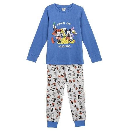 Pigiama Per bambini Mickey Mouse Azzurro