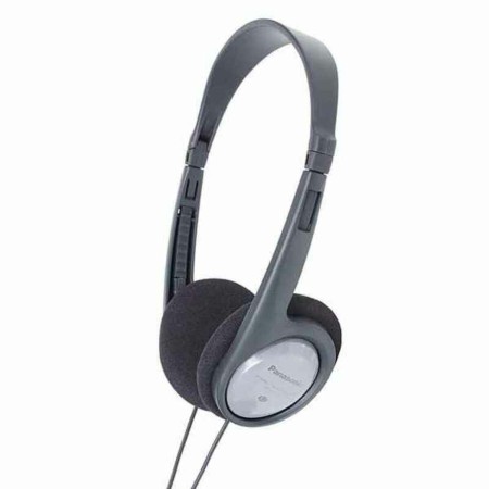 Cuffie Panasonic RPHT090EH Con cavo Argentato Nero Grigio 16 Hz-22kHz