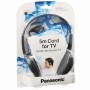 Cuffie Panasonic RPHT090EH Con cavo Argentato Nero Grigio 16 Hz-22kHz