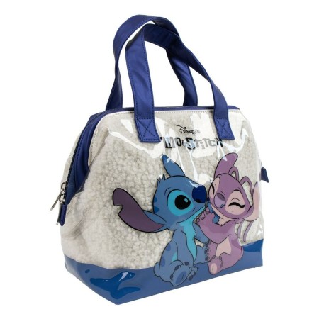 Necessaire da Viaggio Stitch Azzurro 100 % PVC 23 x 20 x 13 cm