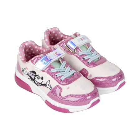 Scarpe Sportive con LED Minnie Mouse Rosa