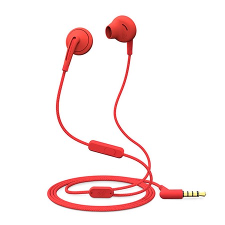 Auricolari con Microfono Energy Sistem 447176 3 mW Rosso Raspberry