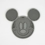 Ciotola per cani Mickey Mouse Grigio Silicone 28 x 15 x 1,5 cm