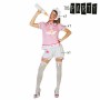 Costume per Adulti Th3 Party Multicolore Rosa (3 Pezzi)