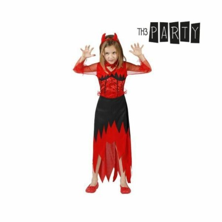 Costume per Bambini Th3 Party Multicolore Demonio (3 Pezzi)