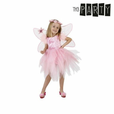 Costume per Bambini Fata Rosa