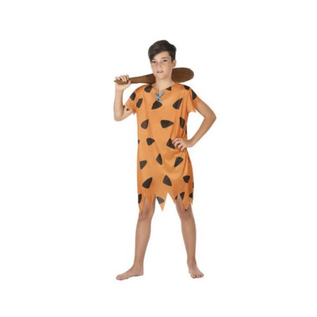 Costume per Bambini Cavernicolo Arancio (1 Pc)