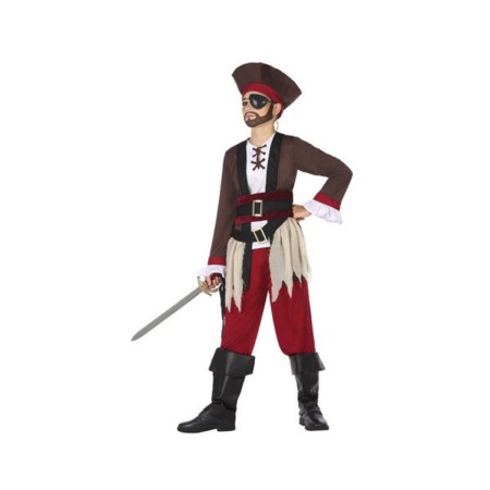 Costume per Bambini Multicolore Pirati (4 Pezzi)