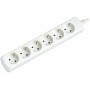 Multipresa 6 Tomas Schuko Silver Electronics 9626 Bianco