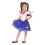 Costume per Bambini Scolaretta Multicolore (3 Pezzi)