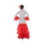 Costume per Adulti Flamenca Rosso Spagna