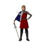 Costume per Bambini Re Medievale 7-9 Anni