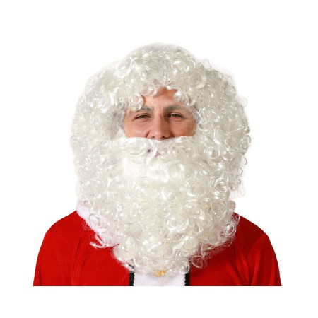 Parrucca Babbo Natale Bianco Barba