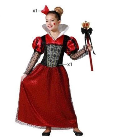 Costume per Bambini Regina di Cuori