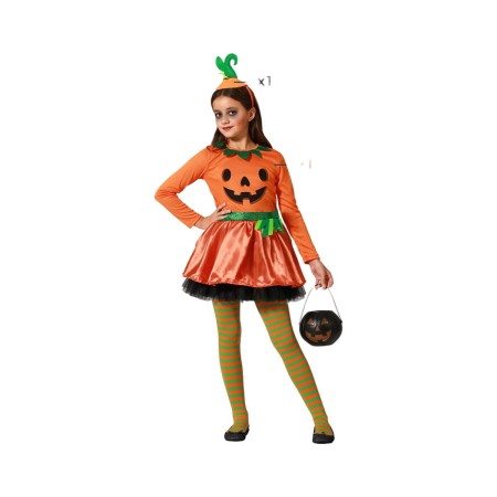 Costume per Bambini 7-9 Anni Zucca