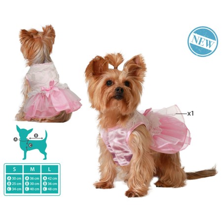 Costume per Cane Taglia L Principessa