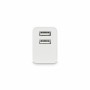 Caricabatterie da Parete KSIX 2 USB 2.4A Bianco