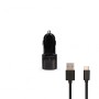 Caricabatterie per Auto Contact USB-C (1 m) Nero