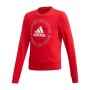 Felpa senza Cappuccio da Bambina Adidas G Bold Crew