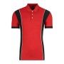 Polo a Maniche Corte Uomo Armani Jeans C1450 Rosso