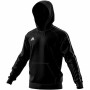 Felpa per Bambini Adidas HOODY Y CE9069 Nero