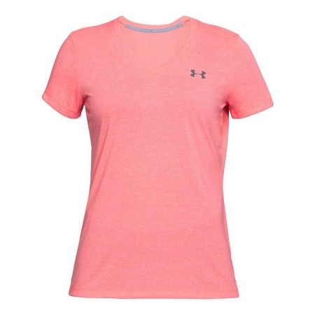 Maglia a Maniche Corte Donna Under Armour 1289650-819 Rosa (XS)