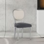 Custodia per Sedia Eysa BRONX Grigio scuro 50 x 5 x 50 cm 2 Unità