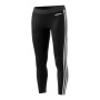 Leggings Sportivo da Donna Adidas E 3S TIGHT DP2389 Nero