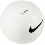 Pallone da Calcio Nike PITCH TEAM DH9796 100 Bianco Pelle scamosciata sintetica (5) (Taglia unica)