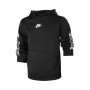 Felpa con Cappuccio Bambino REPEAT PK PO HOODIE Nike DQ5101 010 Nero