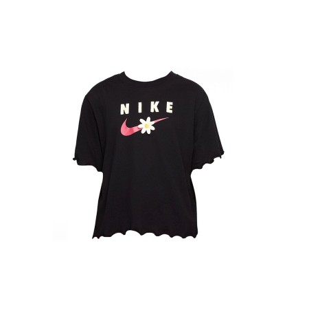 Maglia a Maniche Corte per Bambini TEE ENERGY BOXY FRILLY Nike DO1351 Nero