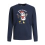 Felpa senza Cappuccio Bambino JORTOON Jack & Jones 12222091 Blu Marino