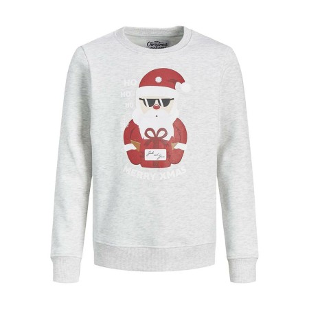 Felpa senza Cappuccio Uomo Jack & Jones 12219685 Bianco