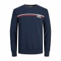 Felpa senza Cappuccio Uomo Jack & Jones JJATLAS SWEAT CREW NECK 12224602 Blu Marino