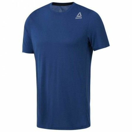 Maglia a Maniche Corte Uomo SUPREMIUM 2.0 TEE Reebok D94316 Azzurro (M)