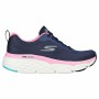 Scarpe da Donna per Camminare Skechers MAX CUSHION 128551 Blu Marino