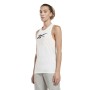 Canotta Donna Reebok TE GRAPHIC TANK HT6181 Bianco