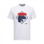 Maglia a Maniche Corte Uomo Fila FAM0447 10001 Bianco