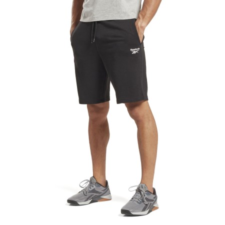 Pantaloni Corti Sportivi da Uomo RI FT LEFT Reebok HS7377 Nero