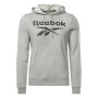 Felpa con Cappuccio Uomo Reebok FT BIG LOGO OTH HZ8786 Grigio