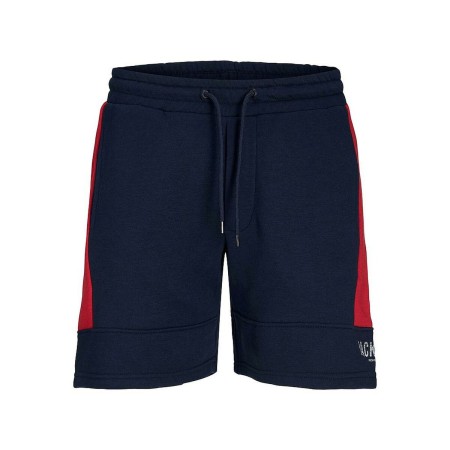 Pantaloni Corti Sportivi da Uomo JPSTDAN BLOKING Jack & Jones 12228098 Rosso