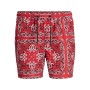 Costume da Bagno Bambino Jack & Jones BANDANA 12227731 Rosso