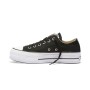 Scarpe da Tennis Casual Donna Converse ALL STAR LIFT Nero 36.5