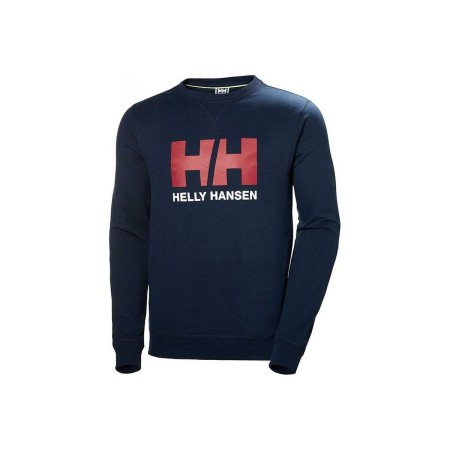 Felpa senza Cappuccio Uomo HH LOGO Helly Hansen 34000 597 Blu Marino