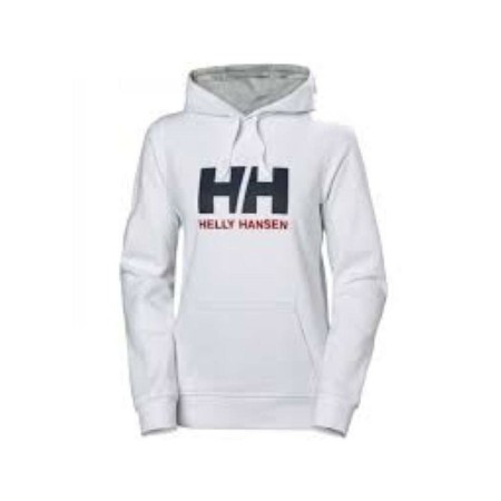 Felpa con Cappuccio Donna HH LOGO Helly Hansen 33978 001 Bianco